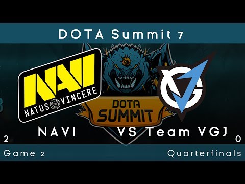 Navi vs Team VGJ  DOTA Summit 7 Dota 2 Game 2 Highlights