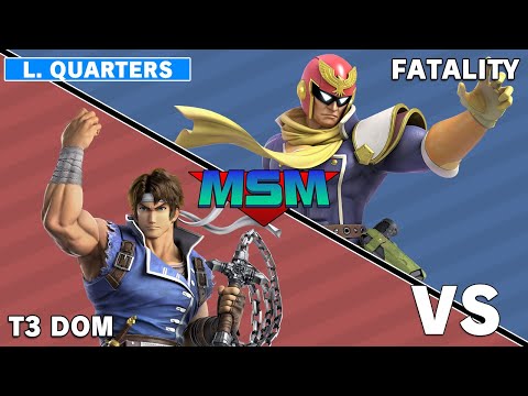 Offline MSM 240 - CG | UCI | T3 Dom (Richter) VS Fatality (Falcon) Losers Quarters