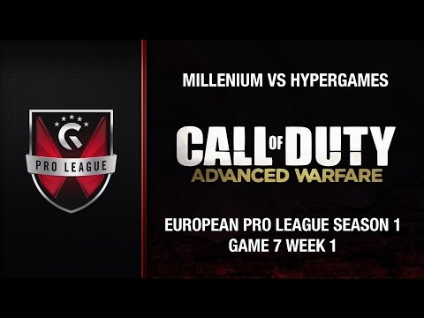 Millenium vs Hypergames - Call of Duty EU Pro League 2015 S1 (G7W1)