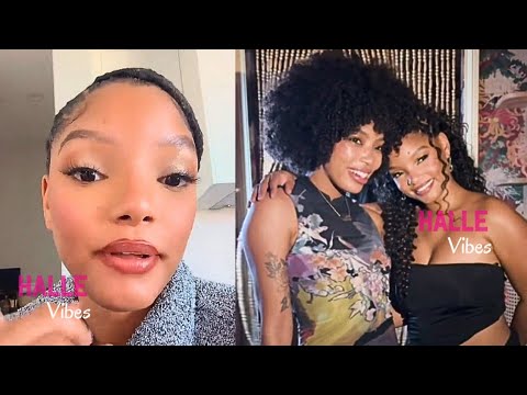 Halle Bailey Album Release Party with Friends and Family ❤️🥳 