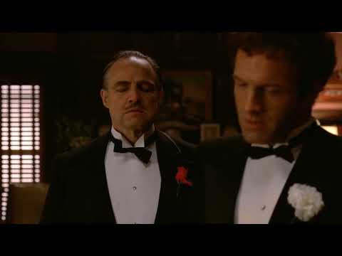The Godfather Deleted Scene -  Discussing Genco