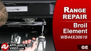 GE Stove — Long Preheat Times — Broil Element Repair and Diagnostic