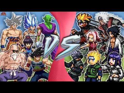 GOKU vs NARUTO TOTAL WAR! (Naruto vs Dragon Ball Super Animation) | CARTOON FIGHT ANIMATION REWIND