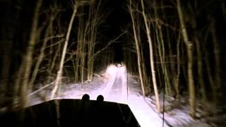 preview picture of video 'Saint Helen MI Night Trail Ride'