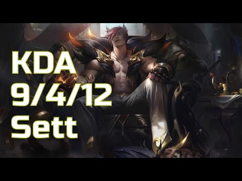 LOL Sett Vs Maokai - Top Lane NA Challenger V10.10