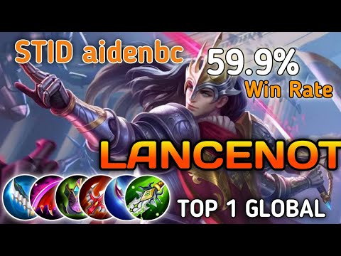 Lancelot PRO PLAYER Gameplay 12 Kills in 5 Minute | By STID ( AIDENBC ) - next Mobile Legends