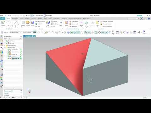 55.Ruled Surface in #NX#3D#TUTORIAL#JATAVGROUP