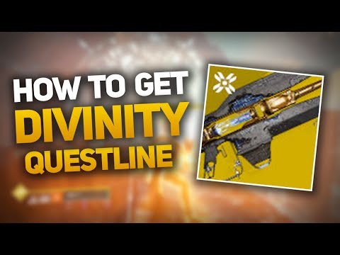 How to Start the "Divinity" Divine Fragment Exotic Quest - Destiny 2 Shadowkeep