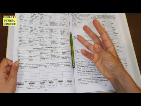 Lecţia # 195 – Băuturi 🍺, dulciuri 🍰, vesélă 🍽 & ustensile din bucătărie 🧂, mesele zilei ⏰