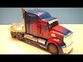 TRANSFORMERS 4 AGE OF EXTINCTION OPTIMUS PRIME FIRST EDITION VIDEO TOY REVIEW