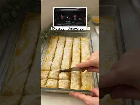 Garantili tam ölçülü soğuk baklava 😍👌🏻 Dışarda satılanlardan daha lezzetli oldu mutlaka kaydet