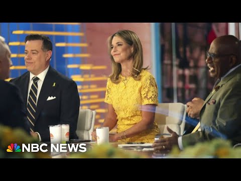 Savannah Guthrie makes emotional return to 'TODAY'