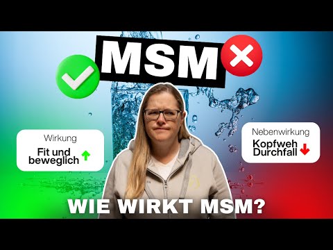 MSM reactions and effects: What is really behind MSM?