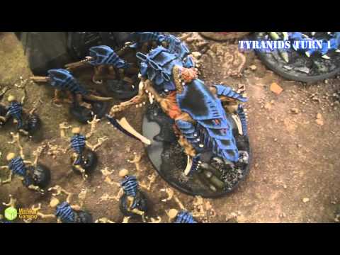 Warhammer 40k Battle Report Blood Angels VS Tyranids