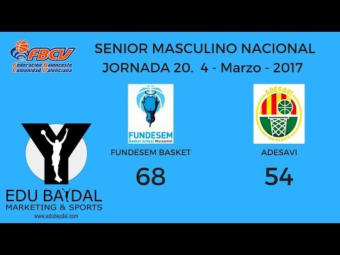 FUNDESEM BASKET SCHOOL INNOVA MUTXAMEL - ADESAVI SAN VICENTE. JORNADA 20