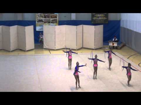 SK Nord junior Ida Virumaa MV 2013 iluvõimlemises 2 katse