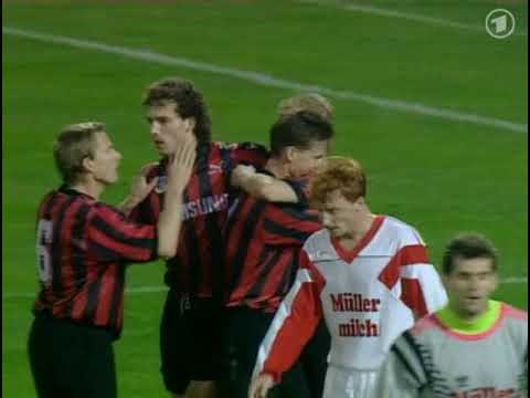 9:0-Kantersieg von Eintracht Frankfurt im UEFA-Pokal 1992/93