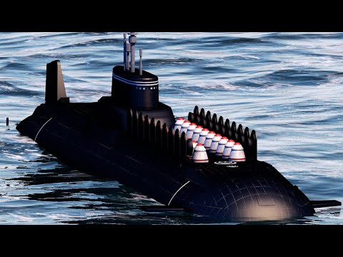 The World's Largest Nuclear Submarine Ever Built