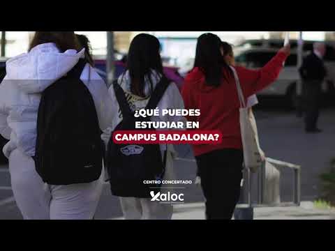 Vídeo Instituto Xaloc Formación Professional · Campus Badalona
