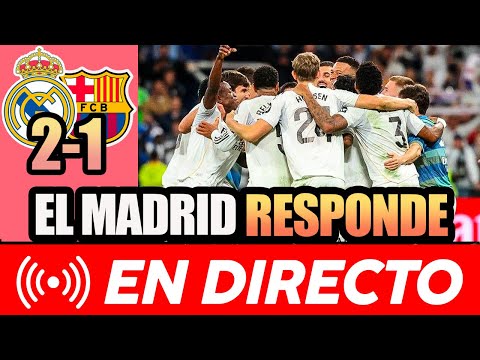🚨🚨 EL MADRID SE LLEVA EL CLÁSICO (2-1) MENSAJE DE BELLINGHAM A LAMINE YAMAL Y ENFADO DE VINICIUS