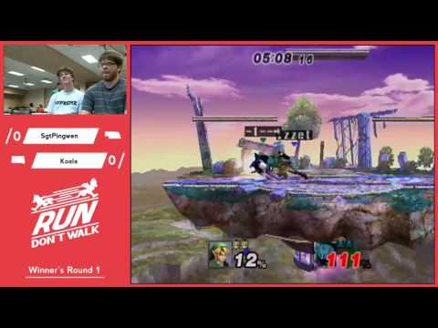 Run, Don't Walk | SgtPingwen vs Koala | Winner's Round One | Project M