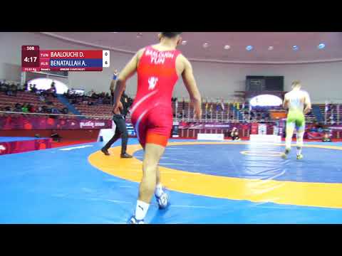 Round 2 FS - 61 kg: D. BAALOUCHI (TUN) v. A. BENATALLAH (ALG)