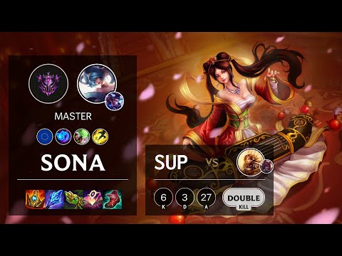 Sona Support vs Leona - EUW Master Patch 11.11