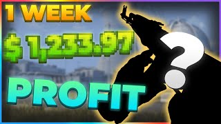 How I made over $ 1.000 Trading CSGO Skins for 1 week!
