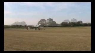 preview picture of video 'Spitfire and Buchon Display at Breighton'