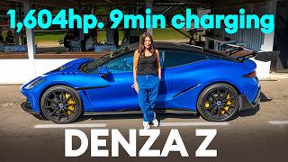Denza Z electric supercar at Goodwood