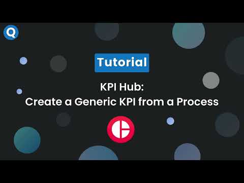 KPI Hub - Create a Generic KPI from a Process