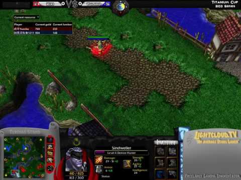 Yumiko (H) VS Xixi (NE) - Game 1 - Titanium Cup? - WC3