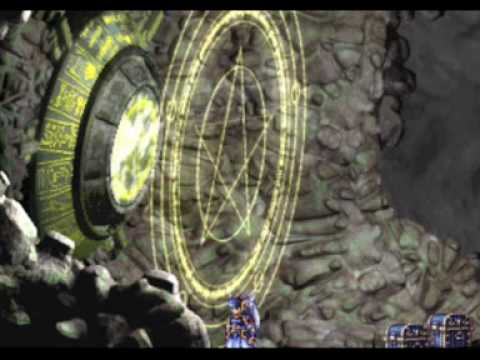 Gandair plays Valkyrie Profile part-62 Cave of Thackus boss Kraken