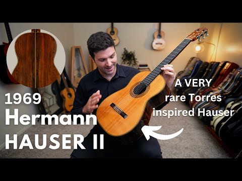 Hermann Hauser II “Llobet” – A Spanish-Inspired Hauser from 1969 | GuitarCollection.com