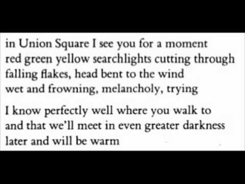 Frank O'Hara reads "Present"