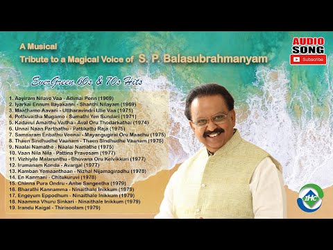 SPB EverGreen 60s & 70s Hits | Audio Jukebox | M.S.Viswanathan | Tamil Melody Ent