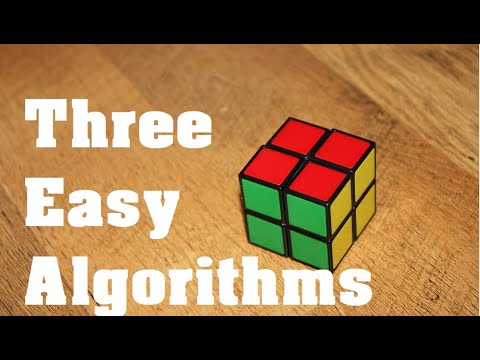 How to solve the 2x2 Rubik's Cube Using 3 Moves (For Beginners)