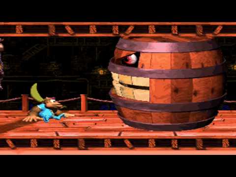 Donkey Kong Country 3 Boss 1 : Belcha (no damage) HD