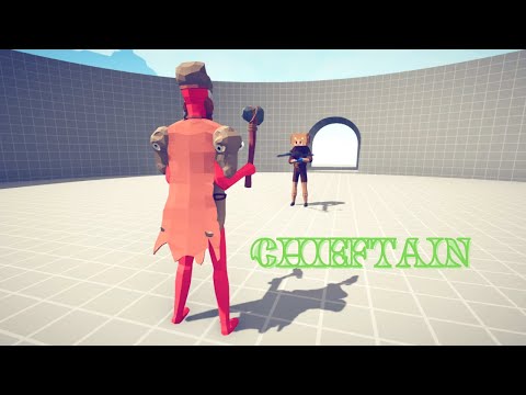 Chieftain Vs Every Unit | TABS Totally Accurate Battle Simulator