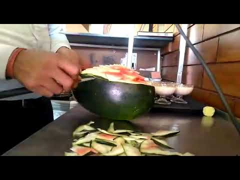 How to prepare flower from water melon