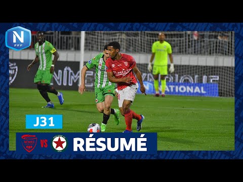 J31 I Nîmes Olympique - Red Star (1-0), le résumé I National 2023-2024