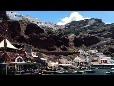 Amoudi Bay - Santorini #travelwithvidushi