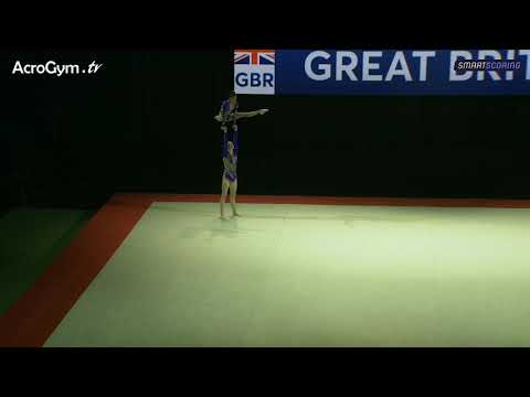 GBR 11-17 Women's Pair Balance Qualification - Acrobatic European Championships 2021