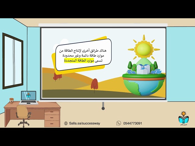 مصادر الطاقة - علوم خامس ابتدائي ف١-١٤٤٨هـ