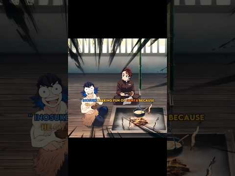 Only Tanjiro can handle Inosuke 🐗🦋 #demonslayer #tanjiro #nezuko