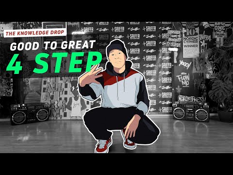 Footwork Tutorial: Take Your 4 Step From Good to Great // THE KNOWLEDGE DROP | BBOY DOJO