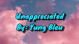 Unappreciated by: Yung Bleu lyric video