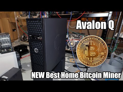 Canaan Avalon Q 90 TH/s Bitcoin Miner, Quiet Home and Office Use ASIC Shipped from California USA - No Customs Duty, 1674W WiFi Crypto Rig with PSU video review thumbnail