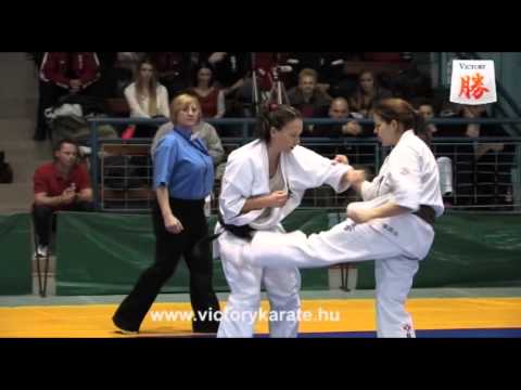 Szabó Anikó vs. Halász Petra +65kg - Knock Down Magyar Bajnokság Szentes