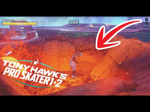 Tony Hawk 1+2 Remake - EASIEST METHOD to Skate Heaven Volcano Secret Area | The Truth is In Here